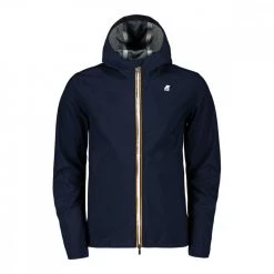 K-WAY GIACCA JACK BONDED JERSEY Blu -Offerta Economica Novità k way k007lv0 giacca jack bonded jersey giacconi uomo 045341801 k89 2