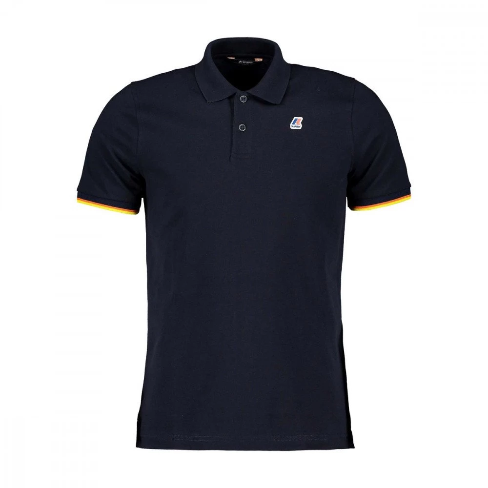 K-WAY POLO VINCENT CONTRASTO Blu 3 K-WAY POLO VINCENT CONTRASTO Blu