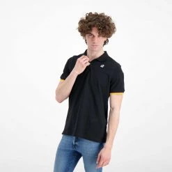 K-WAY POLO VINCENT CONTRASTO 12 K-WAY POLO VINCENT CONTRASTO -Offerta Economica Novità k way k008j50 polo bordi nastro k way casual uomo 042626201 usy 5