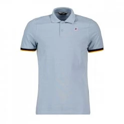 K-WAY POLO VINCENT CONTRASTO Blu