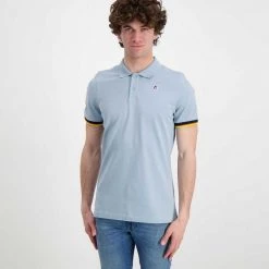 K-WAY POLO VINCENT CONTRASTO Blu -Offerta Economica Novità k way k008j50 polo vincent contrasto casual uomo 045520401 130 3