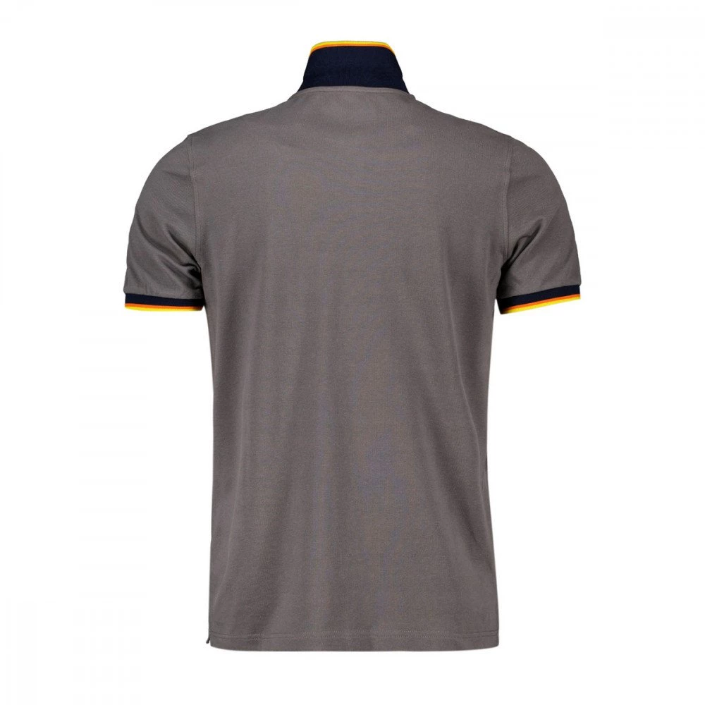 K-WAY POLO VINCENT CONTRASTO Grigio 4 K-WAY POLO VINCENT CONTRASTO Grigio - immagine 2