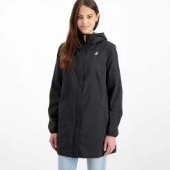 K-WAY CAPPOTTO SOPHIE STRETCH DOT DONNA Nero -Offerta Economica Novità k way k00b940 cappotto sophie stretch dot donna giacconi donna 042626401 usy 3