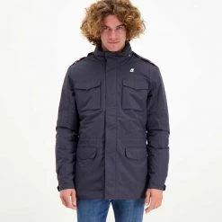 K-WAY GIACCA FIELD MANFIELD RIPSTOP MARMOTTA Blu -Offerta Economica Novità k way k1119nw giacca field manfield ripstop marmotta giacconi uomo 044018001 a2b 3