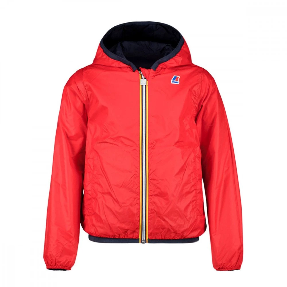 K-WAY GIACCA JACQUES PLUS REVERSIBILE BAMBINO Blu, Rosso 5 K-WAY GIACCA JACQUES PLUS REVERSIBILE BAMBINO Blu, Rosso - immagine 3