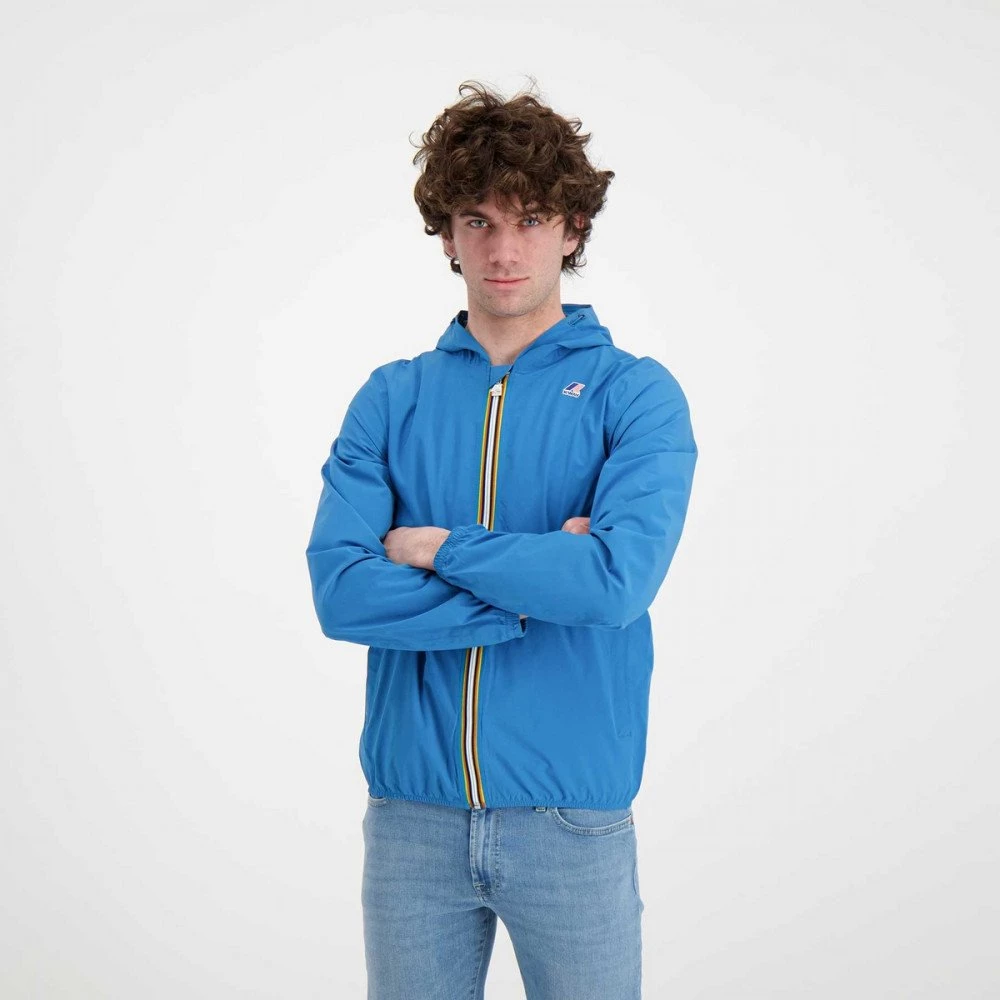 K-WAY GIACCA CAPPUCCIO JACK STRETCH DOT Azzurro 7 K-WAY GIACCA CAPPUCCIO JACK STRETCH DOT Azzurro - immagine 5