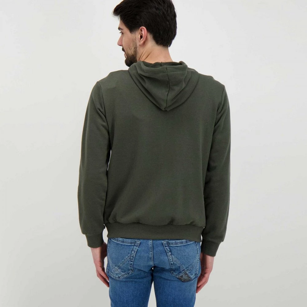 K-WAY FELPA FULL ZIP CON CAPPUCCIO ARNEL Verde 6 K-WAY FELPA FULL ZIP CON CAPPUCCIO ARNEL Verde - immagine 4