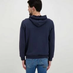 K-WAY FELPA FULL ZIP CON CAPPUCCIO ARNEL Blu -Offerta Economica Novità k way k5113iw felpa full zip con cappuccio arnel casual uomo 045343601 k89 4