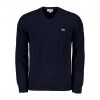 LACOSTE MAGLIONE SCOLLO V COTONE Blu -Offerta Economica Novità lacoste ah1951 maglione scollo v cotone casual uomo 042617201 166 1