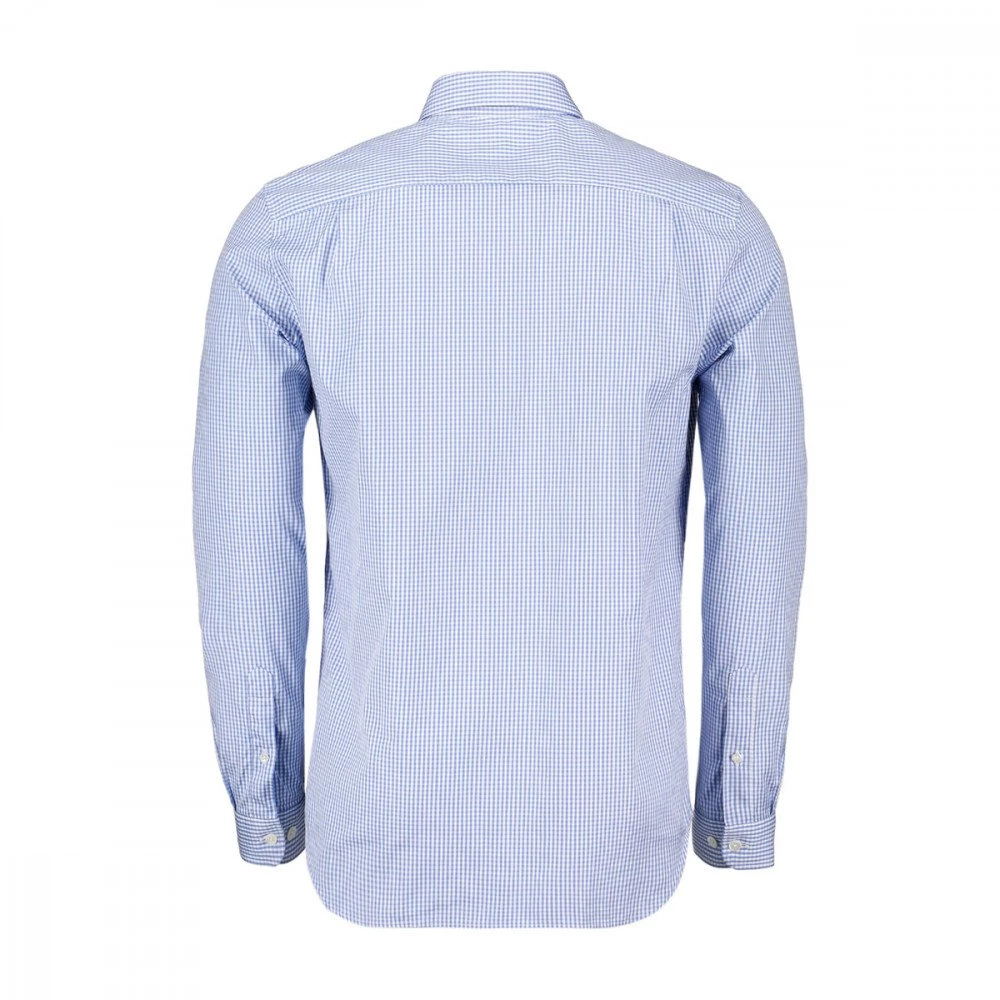 LACOSTE CAMICIA REGULAR VICHY Azzurro 4 LACOSTE CAMICIA REGULAR VICHY Azzurro - immagine 2