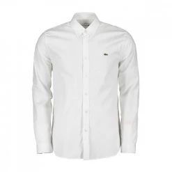 LACOSTE CAMICIA REGULAR BUTTON DOWN Bianco