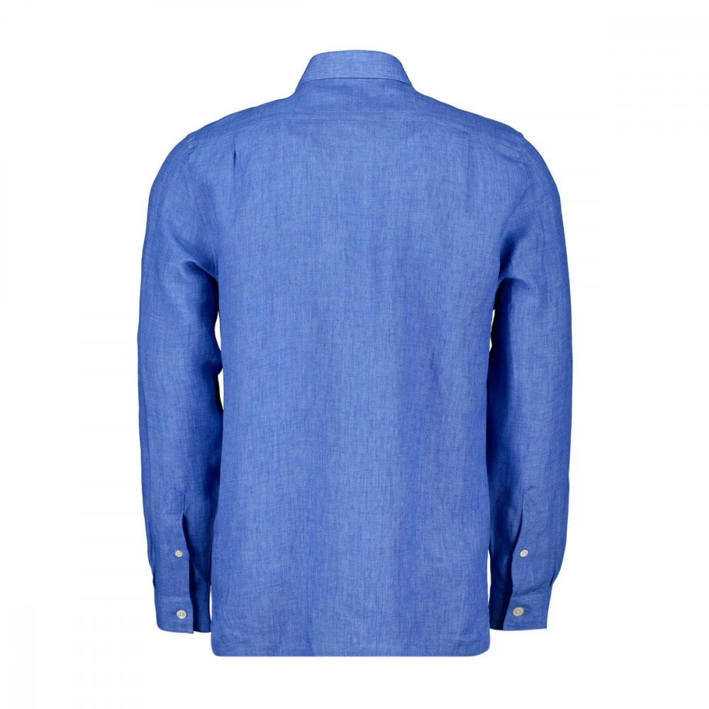 LACOSTE CAMICIA IN LINO REGULAR FIT Azzurro 4 LACOSTE CAMICIA IN LINO REGULAR FIT Azzurro - immagine 2