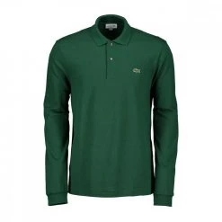 LACOSTE POLO MANICA LUNGA L1312 Verde