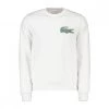 LACOSTE FELPA GIROCOLLO MADE IN FRANCE Bianco -Offerta Economica Novità lacoste sh2655 felpa girocollo made in france casual uomo 045135301 001 1
