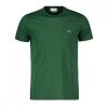 LACOSTE T-SHIRT LOGO IN COTONE PIMA VERDE -Offerta Economica Novità lacoste th6709 t shirt logo in cotone pima verde casual uomo 041845701 132 1