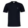 LACOSTE T-SHIRT IN PIQUE' Blu -Offerta Economica Novità lacoste th7418 t shirt in pique casual uomo 027674201 166 1