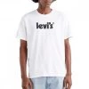 LEVI'S T-SHIRT RELAXED FIT LOGO Bianco -Offerta Economica Novità levi s 16143 t shirt ss relaxed fit casual uomo 045063801 0390 1
