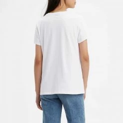 LEVI'S T-SHIRT LOGO DONNA Bianco -Offerta Economica Novità levi s 17369 t shirt logo donna casual donna 037019401 0297 4