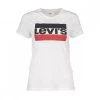 LEVI'S T-SHIRT LOGO DONNA Bianco -Offerta Economica Novità levi s 17369 t shirt logo the perfect tee donna casual donna 037019401 0297 1