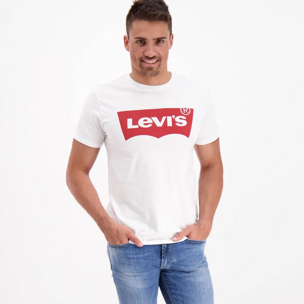 LEVI'S T-SHIRT LOGO ISTITUZIONALE Bianco 5 LEVI'S T-SHIRT LOGO ISTITUZIONALE Bianco - immagine 3