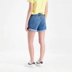 LEVI'S SHORT LONG 501 DONNA Blu -Offerta Economica Novità levi s 29961 short long 501 donna casual donna 042808401 0021 5
