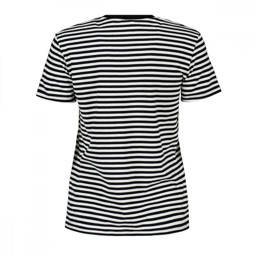 LEVI'S T-SHIRT PERFECT A RIGHE DONNA Bianco, Nero 4 LEVI'S T-SHIRT PERFECT A RIGHE DONNA Bianco, Nero - immagine 2
