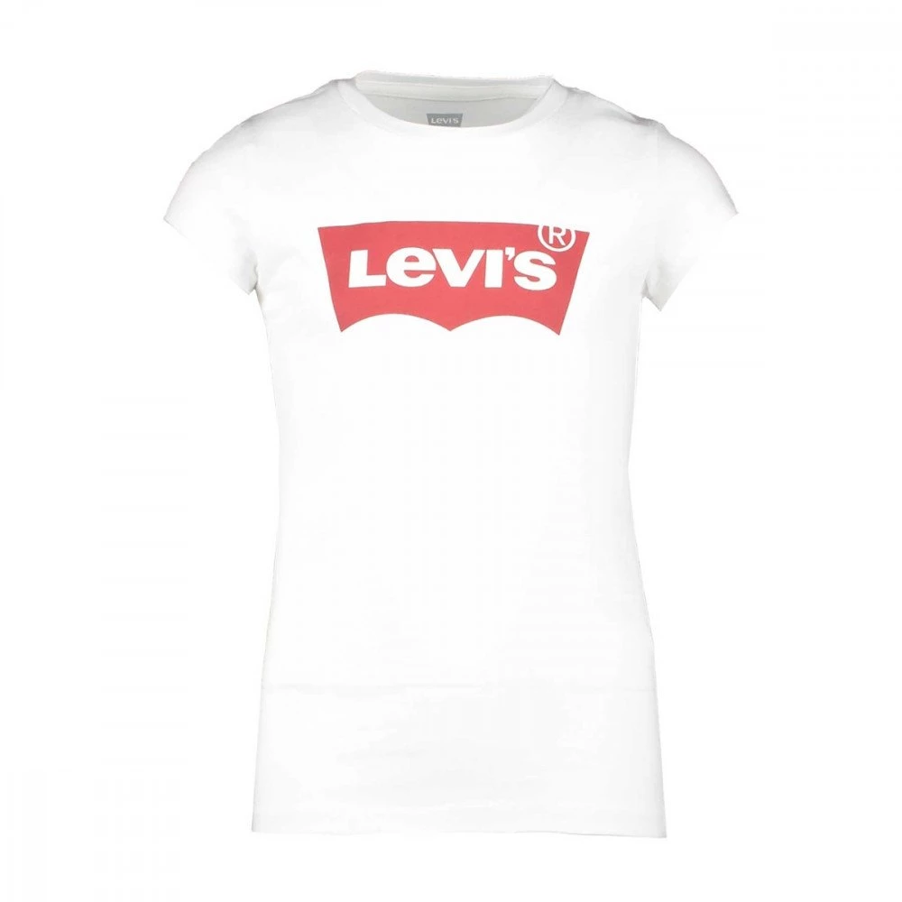 LEVI'S T-SHIRT BASIC BAMBINA Bianco 3 LEVI'S T-SHIRT BASIC BAMBINA Bianco
