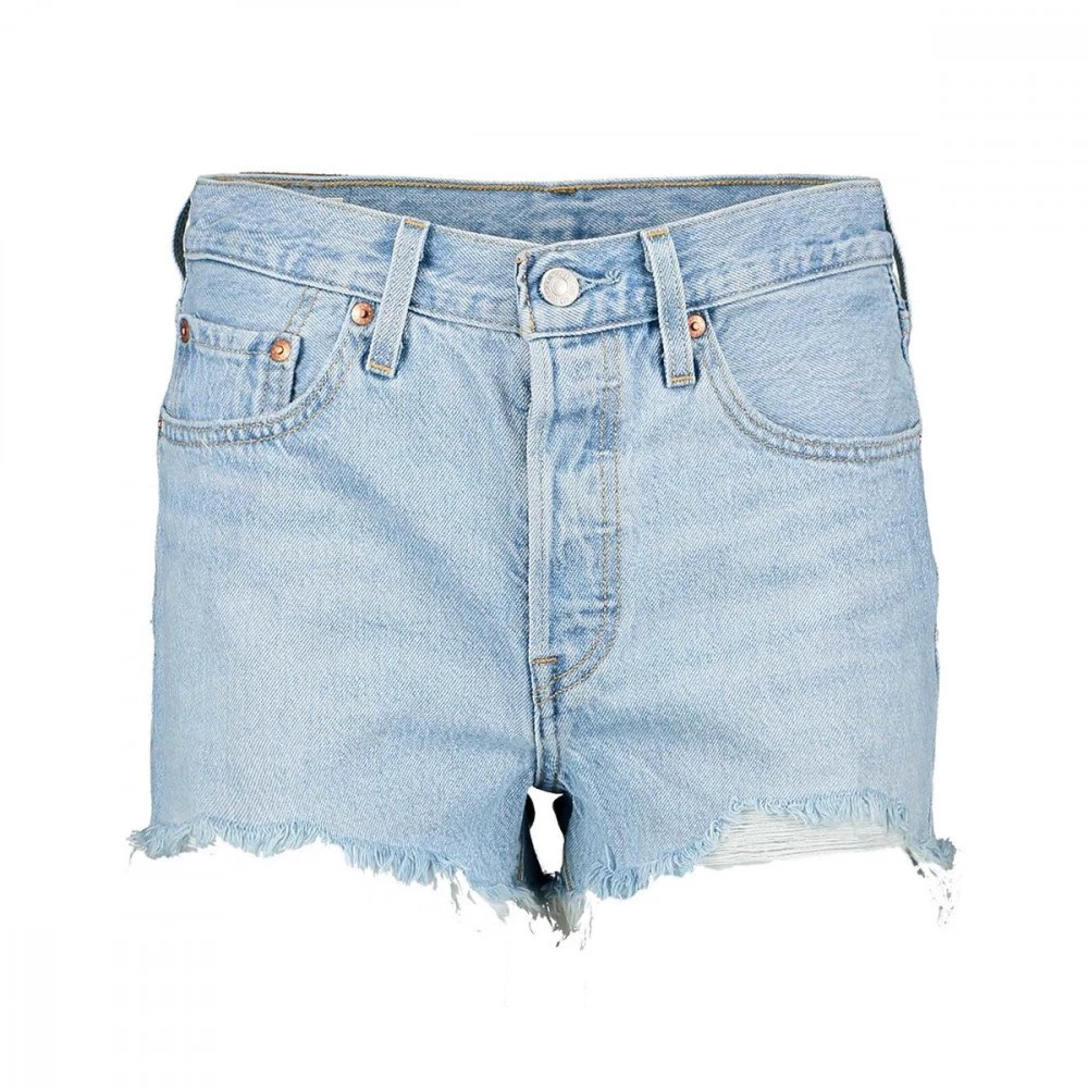 LEVI'S SHORT IN DENIM 501® ORIGINAL DONNA Azzurro 3 LEVI'S SHORT IN DENIM 501® ORIGINAL DONNA Azzurro
