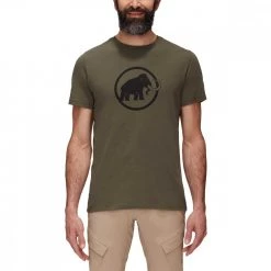 MAMMUT T-SHIRT CLASSIC LOGO Verde 5 MAMMUT T-SHIRT CLASSIC LOGO Verde -Offerta Economica Novità mammut 1017 t shirt classic logo abbigliamento montagna uomo 042062501 4584 2