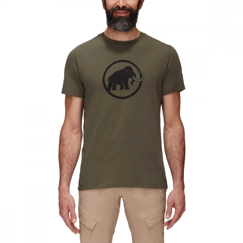 MAMMUT T-SHIRT CLASSIC LOGO Verde 4 MAMMUT T-SHIRT CLASSIC LOGO Verde - immagine 2