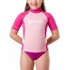 MARES MAGLIA LYCRA RASH GUARD BAMBINA Rosa