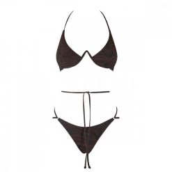 MATINEÉ BIKINI TRIANGOLO FERRETTO E SLIP LACCI DONNA Nero -Offerta Economica Novità matine cb3134 bikini triangolo ferretto slip lacci lunghi donna mare donna 045076101 zebne 3