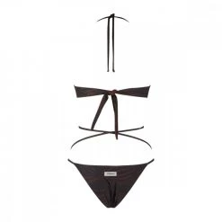 MATINEÉ BIKINI TRIANGOLO FERRETTO E SLIP LACCI DONNA Nero -Offerta Economica Novità matine cb3134 bikini triangolo ferretto slip lacci lunghi donna mare donna 045076101 zebne 4