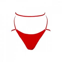 MATINEÉ SLIP LACCETTI LAMINATO DONNA Rosso