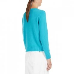 MAX MARA WEEKEND MAGLIONE GIROCOLLO IN CACHEMIRE AGAMI DONNA Azzurro 7 MAX MARA WEEKEND MAGLIONE GIROCOLLO IN CACHEMIRE AGAMI DONNA Azzurro -Offerta Economica Novità max mara weekend agami22 maglia girocollo in cachemire donna casual donna 044658501 003 3