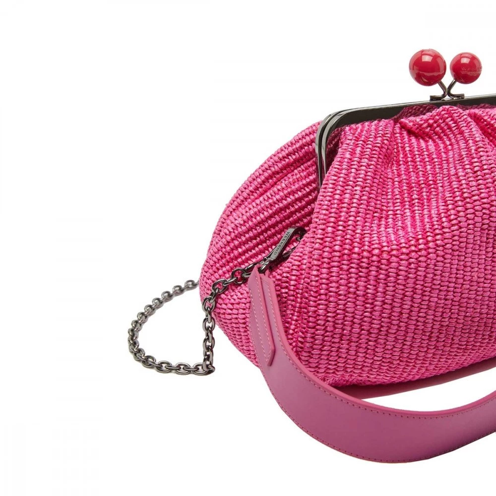 MAX MARA WEEKEND BORSA PASTICCINO MEDIA RAFFIA DONNA - immagine 4