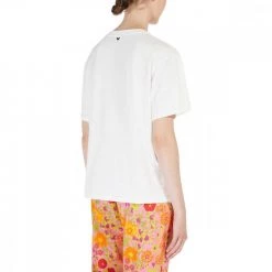 MAX MARA WEEKEND T-SHIRT CON STAMPA PITTORE DONNA Bianco -Offerta Economica Novità max mara weekend pittore22 t shirt con stampa donna casual donna 044664701 001 3