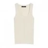 MAX MARA WEEKEND CANOTTA A COSTINE SERRA DONNA Bianco -Offerta Economica Novità max mara weekend serra22 top canotta in viscosa donna casual donna 044665401 002 1