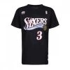 MITCHELL & NESS T-SHIRT NAME NUMBER IVERSON 3 SIXERS Nero -Offerta Economica Novità mitchell ness bnn3cw19045 t shirt name number iverson 3 sixers abbigliamento basket uomo 045376801 blk 1