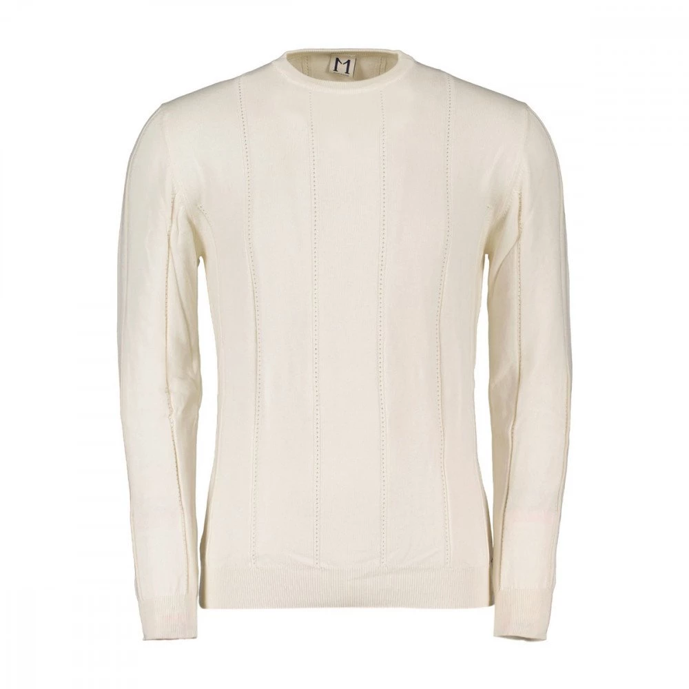MOLO ELEVEN MAGLIONE GIROCOLLO TRAFORATO Bianco 3 MOLO ELEVEN MAGLIONE GIROCOLLO TRAFORATO Bianco