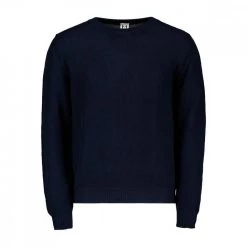 MOLO ELEVEN MAGLIONE GIROCOLLO PUNTO RETE Blu