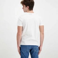 NAPAPIJRI T-SHIRT MINI LOGO SALIS Bianco -Offerta Economica Novità napapijri np0a4frp t shirt mini logo salis casual uomo 043698701 002 3