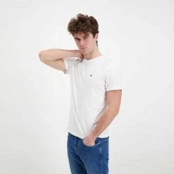 NAPAPIJRI T-SHIRT MINI LOGO SALIS Bianco -Offerta Economica Novità napapijri np0a4frp t shirt mini logo salis casual uomo 043698701 002 4