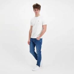 NAPAPIJRI T-SHIRT MINI LOGO SALIS Bianco -Offerta Economica Novità napapijri np0a4frp t shirt mini logo salis casual uomo 043698701 002 5