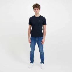 NAPAPIJRI T-SHIRT MINI LOGO SALIS Blu -Offerta Economica Novità napapijri np0a4frp t shirt mini logo salis casual uomo 043698901 176 4