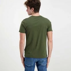 NAPAPIJRI T-SHIRT MINI LOGO SALIS Verde -Offerta Economica Novità napapijri np0a4frp t shirt mini logo salis casual uomo 043699001 ge4 3