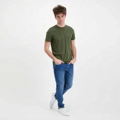 NAPAPIJRI T-SHIRT MINI LOGO SALIS Verde -Offerta Economica Novità napapijri np0a4frp t shirt mini logo salis casual uomo 043699001 ge4 5