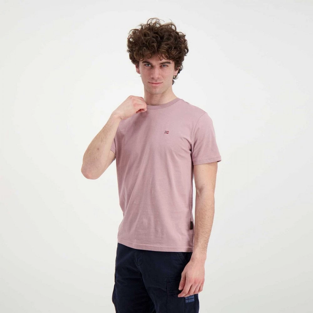 NAPAPIJRI T-SHIRT MINI LOGO SALIS Rosa 6 NAPAPIJRI T-SHIRT MINI LOGO SALIS Rosa - immagine 4