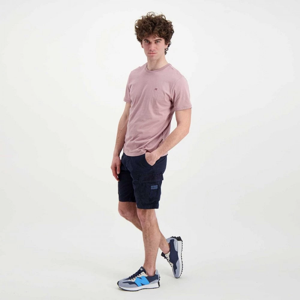 NAPAPIJRI T-SHIRT MINI LOGO SALIS Rosa 7 NAPAPIJRI T-SHIRT MINI LOGO SALIS Rosa - immagine 5