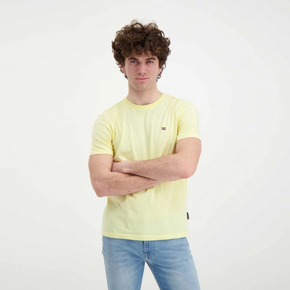 NAPAPIJRI T-SHIRT MINI LOGO SALIS Giallo 6 NAPAPIJRI T-SHIRT MINI LOGO SALIS Giallo - immagine 4